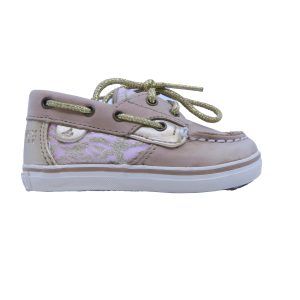 Sperry Mädchen Hellbraun – Hellrosa – Gold Sneaker