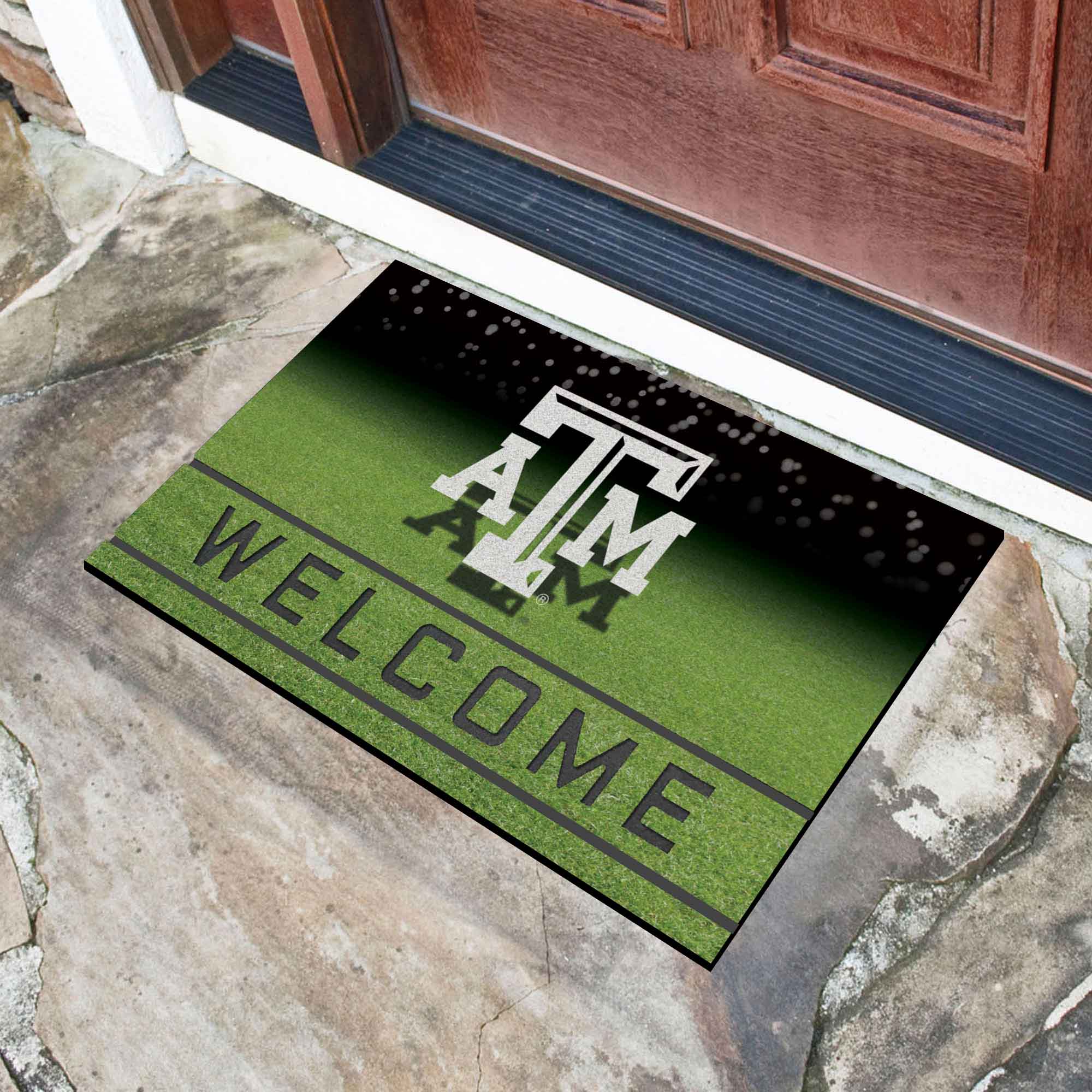 Fanmats Texas A&M Aggies Gummi-Türmatte – 18′′ x 30′′