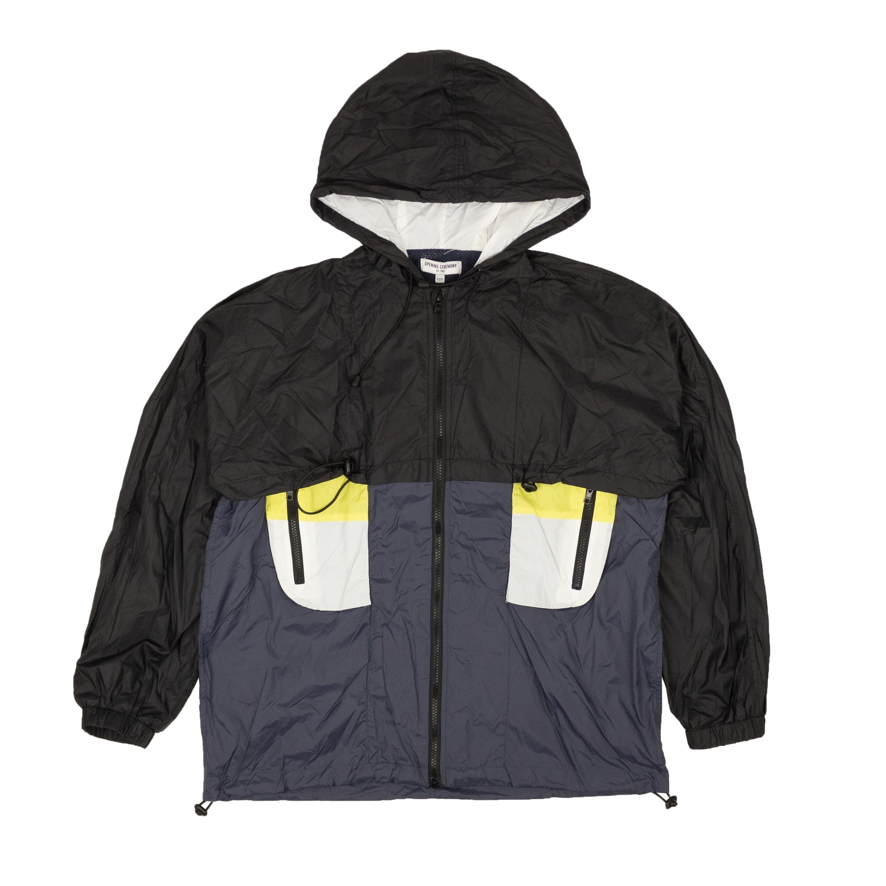 Opening Ceremony Unisex Double Layer Windbreaker – Schwarz