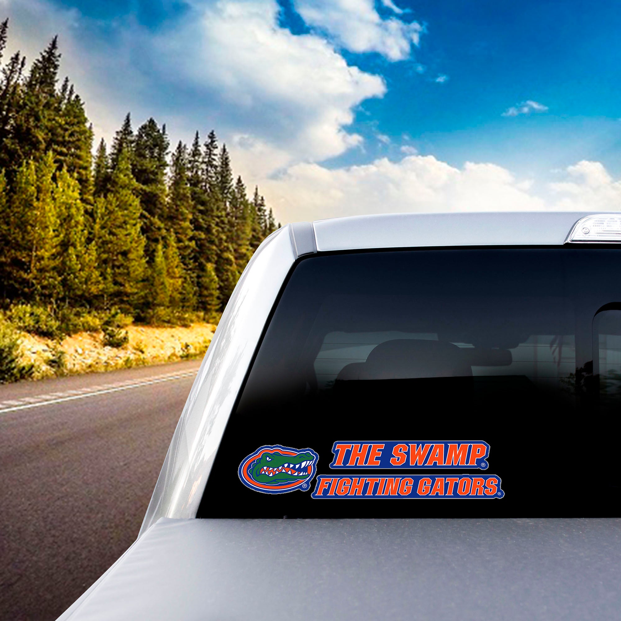 Fanmats Florida Gators 2 Stück Team Slogan Aufkleber Set
