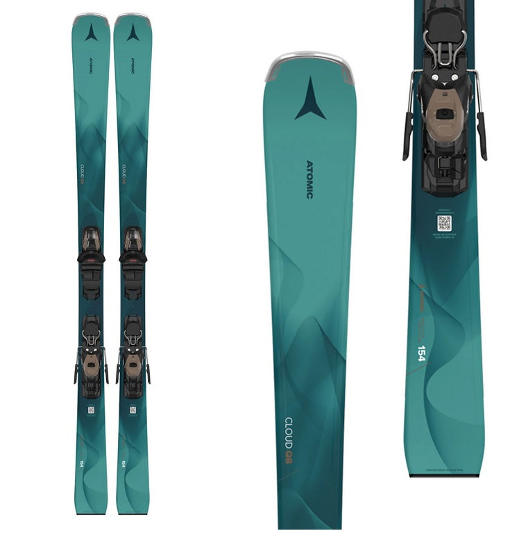 Atomic Cloud Q8 Skier + M10 GW Bindungen – Damen – 2026