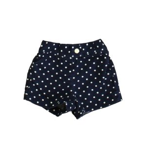 Janie and Jack Mädchen Marineblau-weiße Polka Punkte Shorts 7805820600380