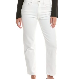 rag & bone Harlow Optic weiß gerade jean