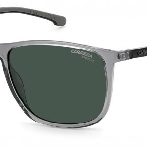 Carrera Herren 57mm transparente graue Sonnenbrille