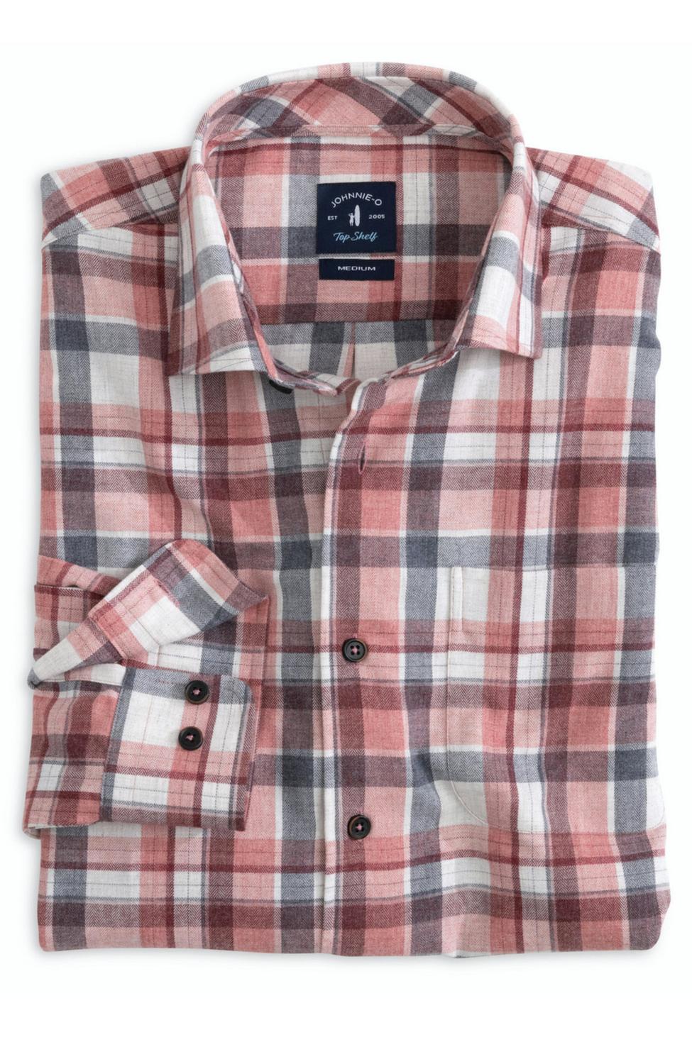 Herren Ashburn Top Regal Knopf Up Hemd in Bandana