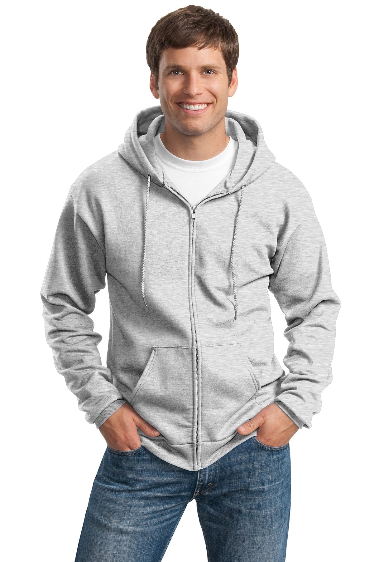 Port & Company Herren Tall Essential Fleece Kapuzenpullover