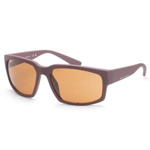 Armani Exchange 61mm Matte Bordeaux Sonnenbrille für Herren