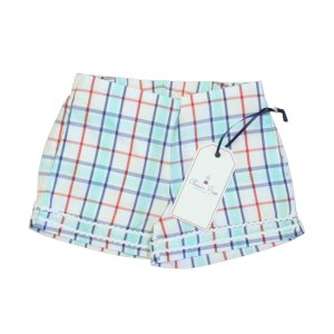 Classic Prep Mädchen surfen bis Plaid Shorts Größe: 2-5T 7805823615036