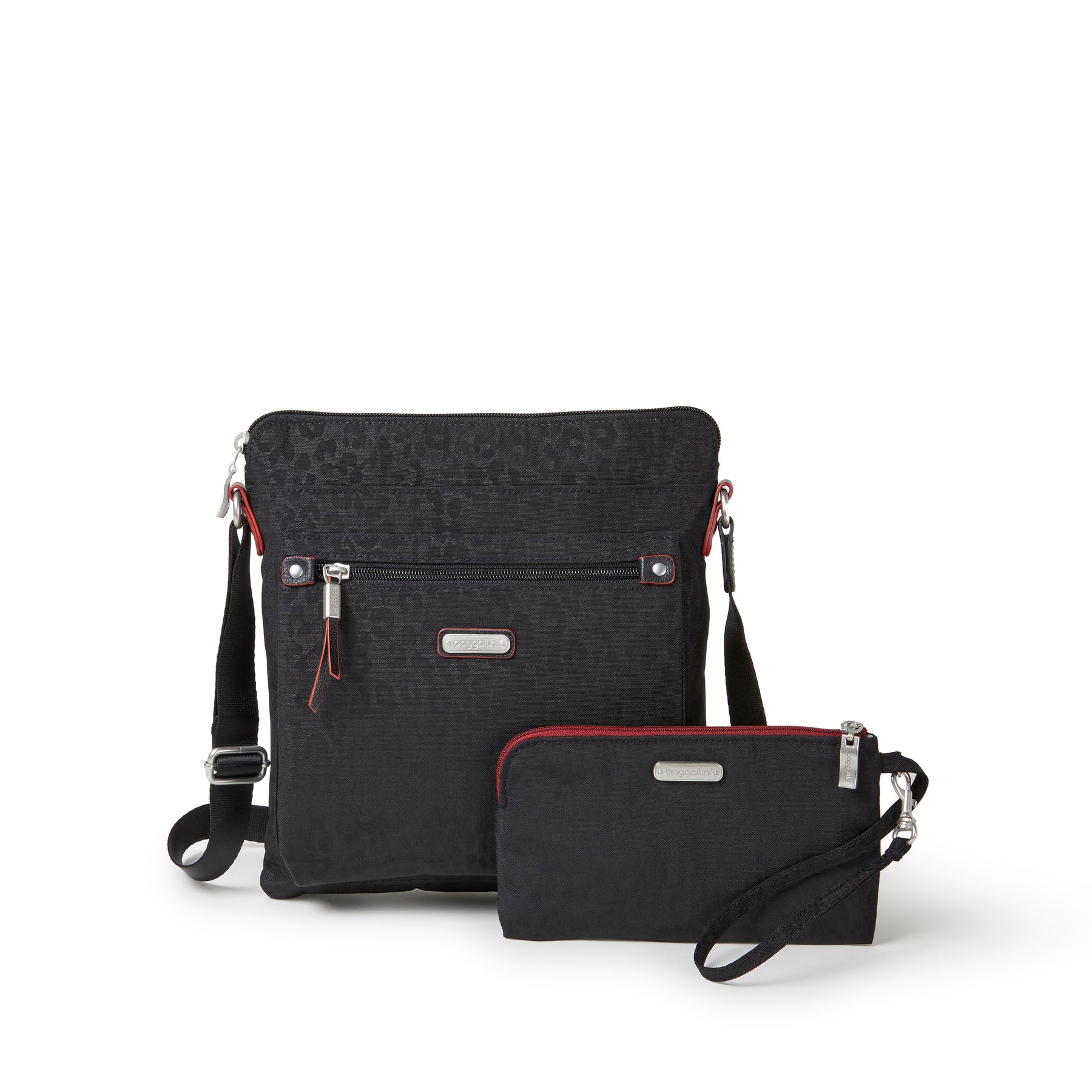 Baggallini Go Bagg Umhängetasche mit RFID-Armband