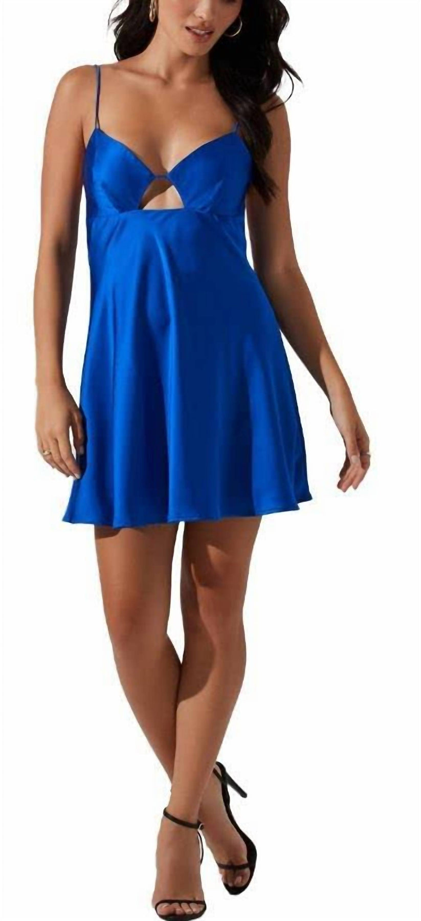 Inara Kleid in Electric Blau