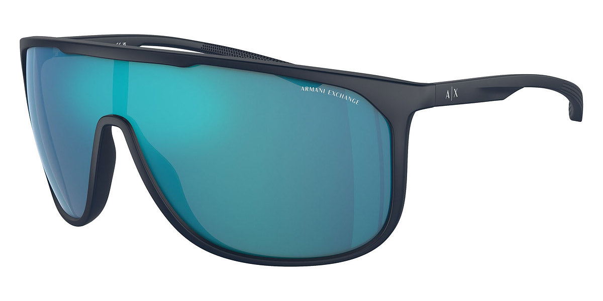 Armani Exchange Herren 35mm Matte Blaue Sonnenbrille