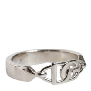 Dolce & Gabbana Tone Brass Anello DG Round Bangle Damen Armband 7833175097404