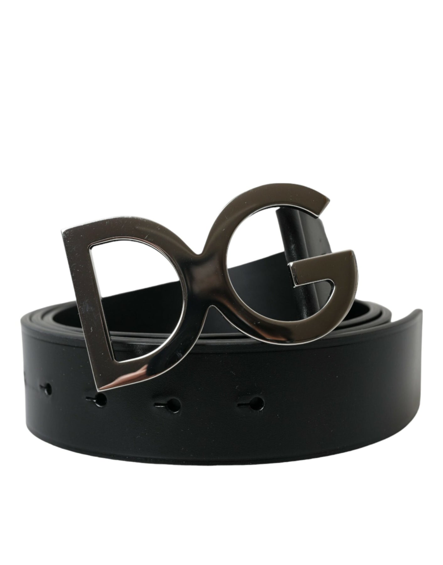 Dolce & Gabbana Kalbsleder Metall Schnalle Herren Gürtel