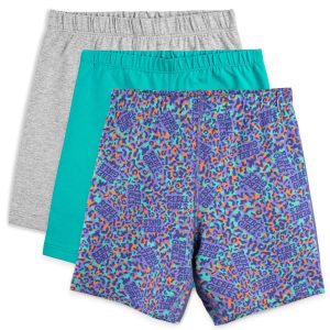 Mightly Mädchen rebell Mädchen lila Leopard Shorts 7805823713340