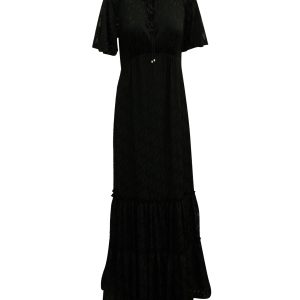 Diane Von Furstenberg Semi Sheer Kleid mit Tiger Design in schwarzer Viskose 7833185222716