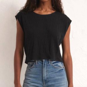 Karley Top in schwarz