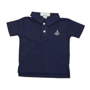 Classic Prep Mädchen mittelalterliche blaue Polo Hemd Größe: 6-9 Monate 7805824041020