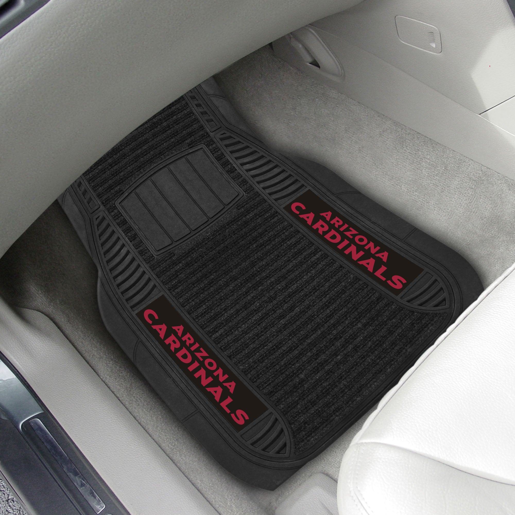 Fanmats Arizona Cardinals 2 Stück Deluxe Auto Matte Set