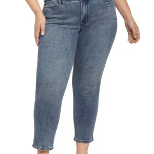 Plus Stella Damen verjüngt mittel waschen knöchel jeans