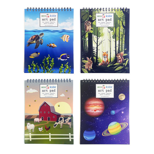 Eco-Kinder Art Pad – 8.5×11 in – 50 Seiten – von Elseware Unplug