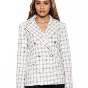 FARRAH TWEED CLASSIC DOUBLE BREASTED Jacke 7704708382780