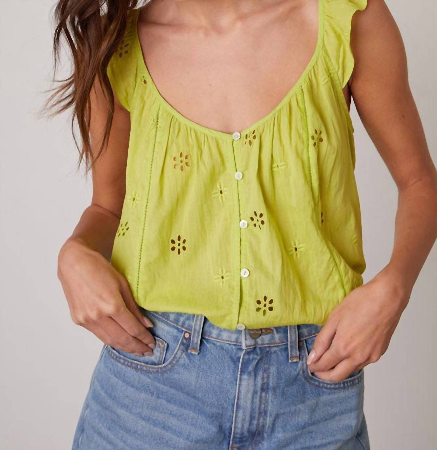Öse Coco Top in Limette