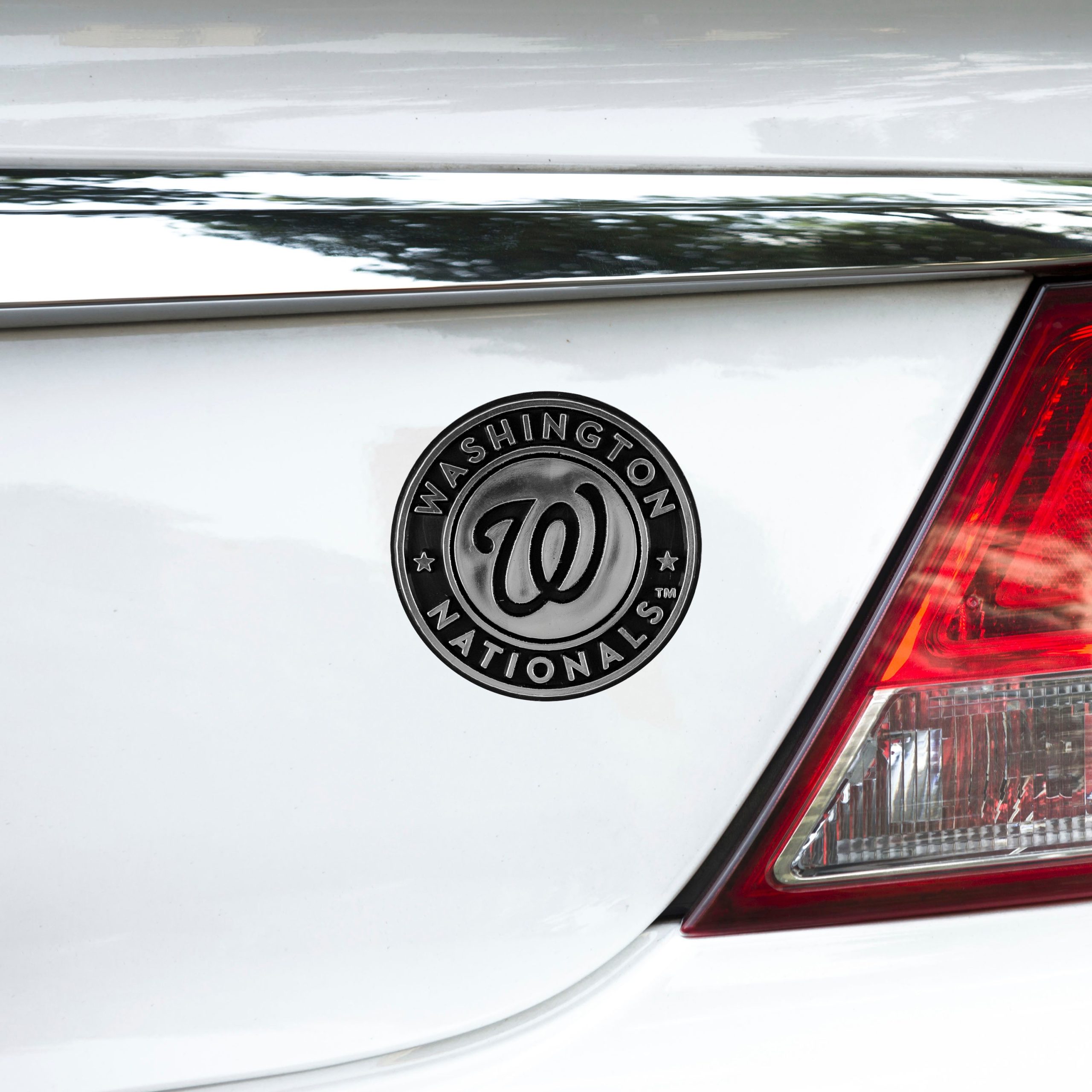 Fanmats Washington Nationals geformt Chrom Kunststoff Emblem