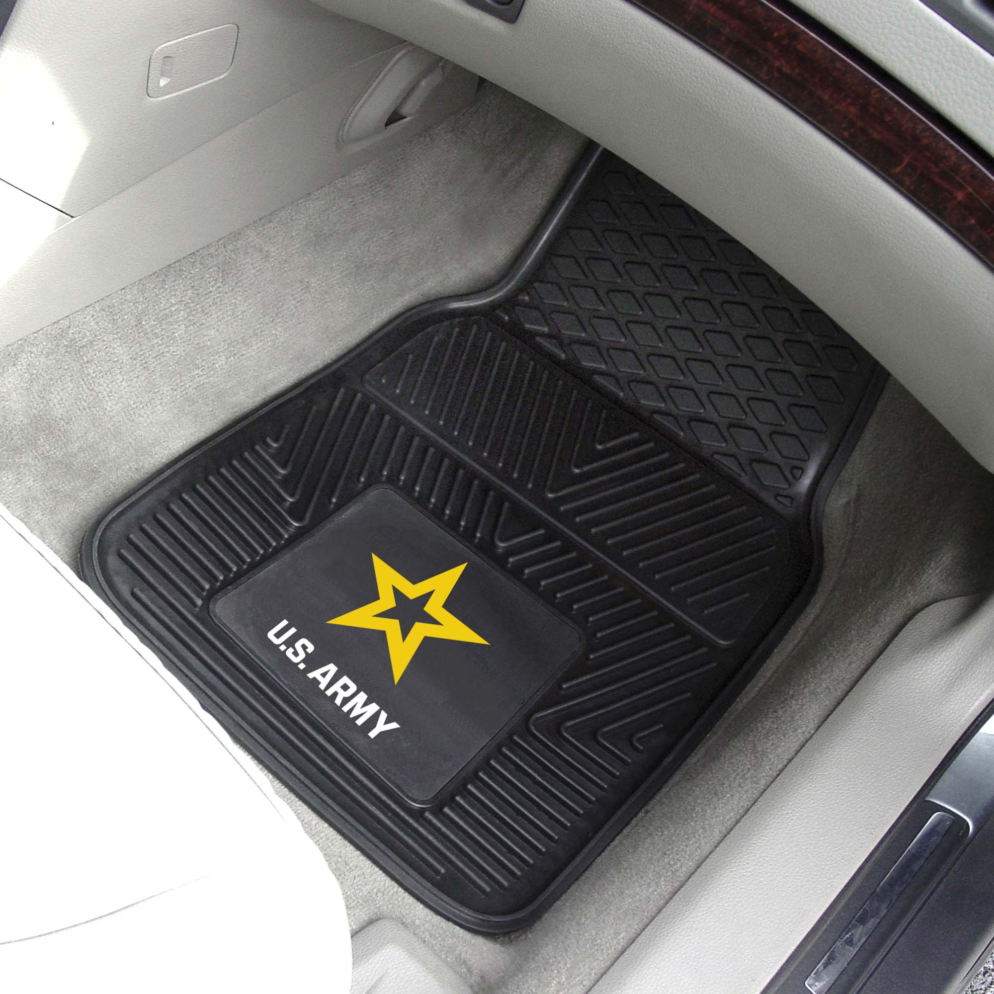 Fanmats US-Armee Heavy Duty Auto Matte Set – 2 Stück