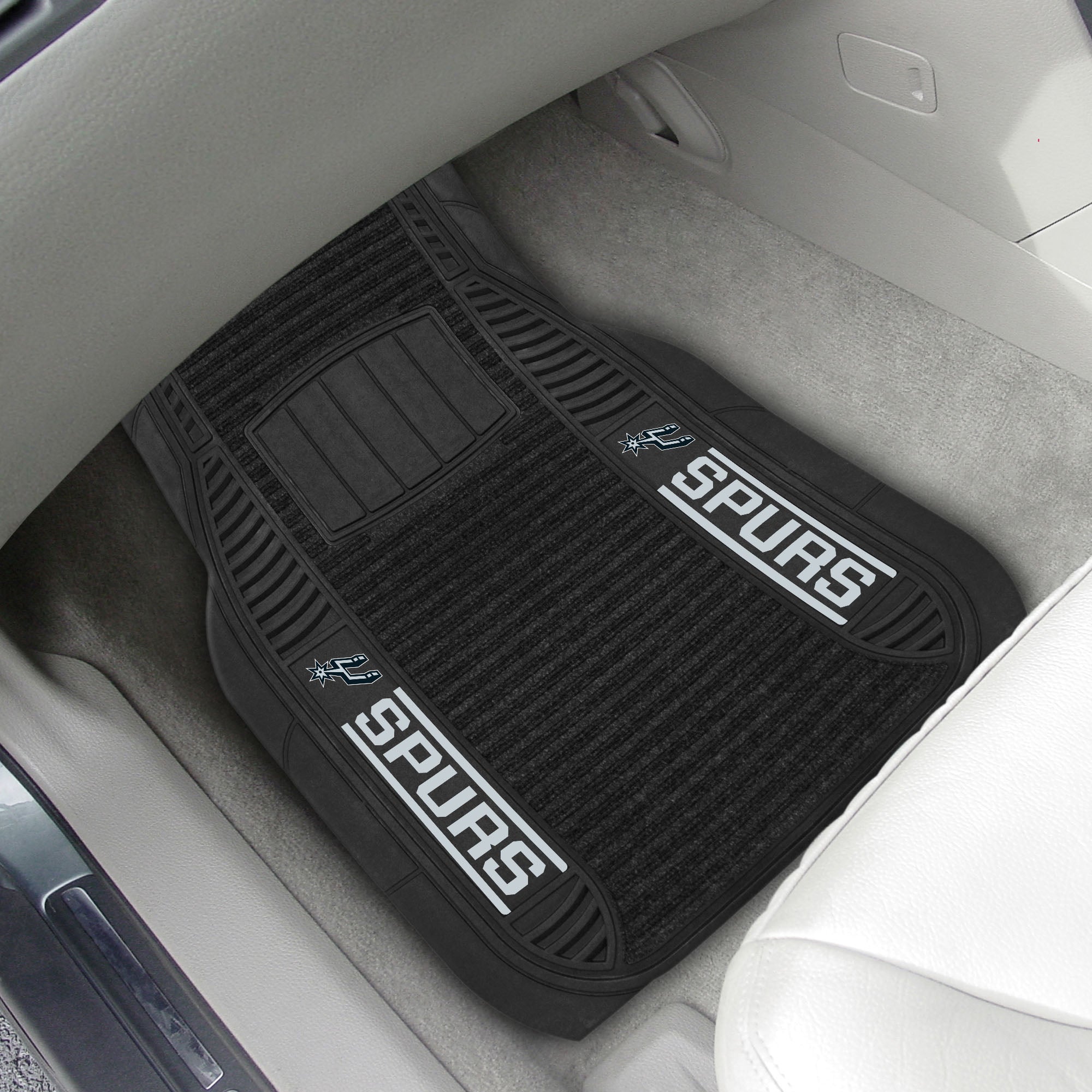 Fanmats San Antonio Spurs 2 Stück Deluxe Auto Matte Set