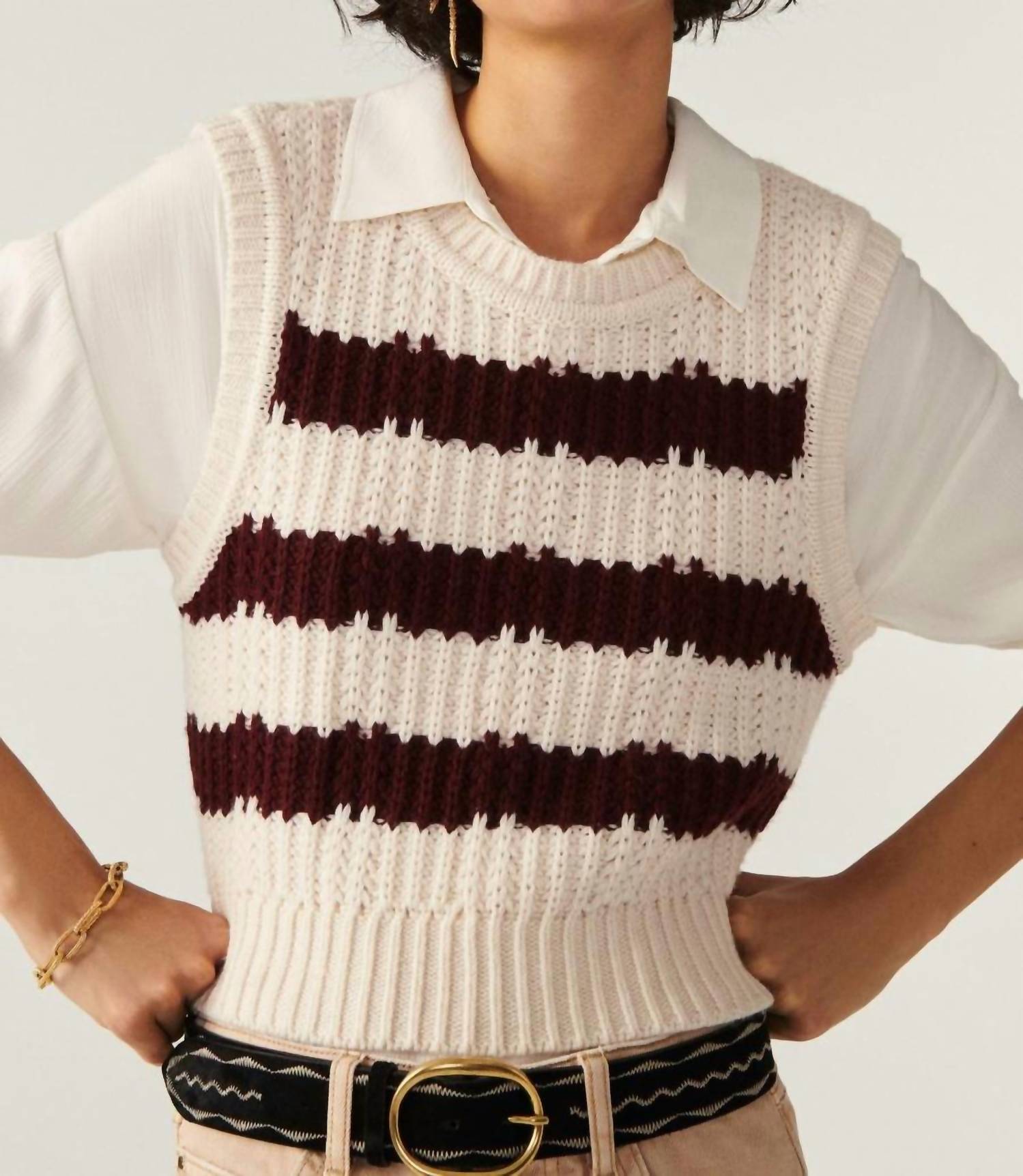 Soju Pullover in Ecru