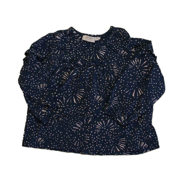 Noa Noa Mädchen Blau – Rosa Langarmshirt