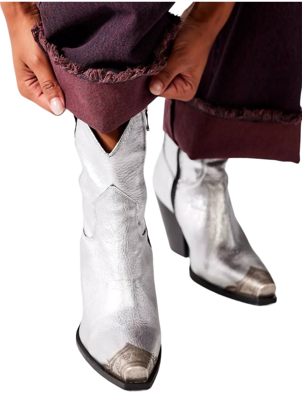 Brayden Stiefel für Damen in Silber