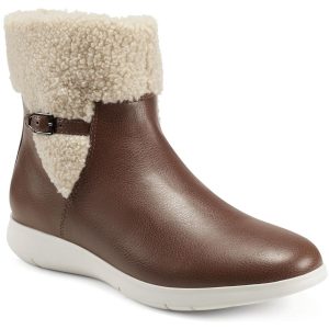 FERRA Stiefeletten aus Kunstleder aus Kunstfell