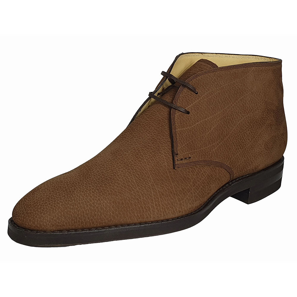 Bally Skiligny 6237887 Herren braun genarbt Kalb Leder Wüstenstiefel