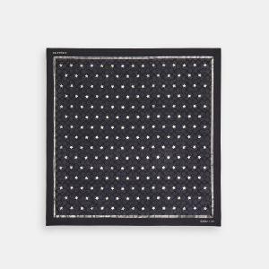 Coach Outlet Signature Twinkle Stern Muster Seide quadratisch Schal