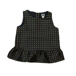 Janie and Jack Mädchen Marineblau-Bluse Gold 7805829808188