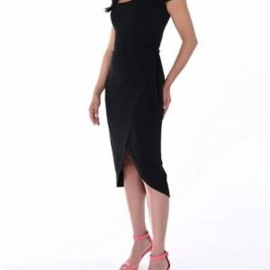 Fitted Cobalt Kleid in schwarz 7704728338492
