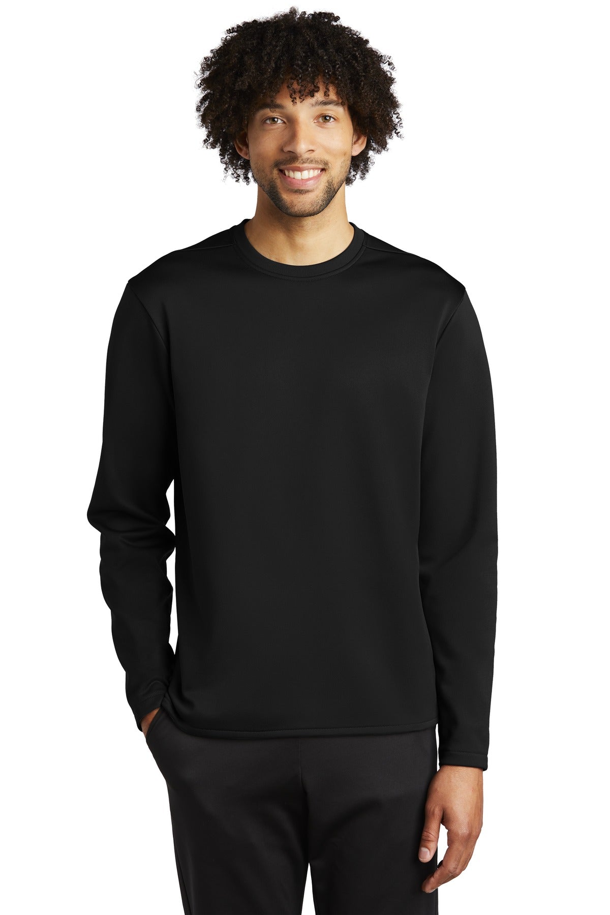 Sport-Tek Herren Sport-Wick Fleece Pullover Crew