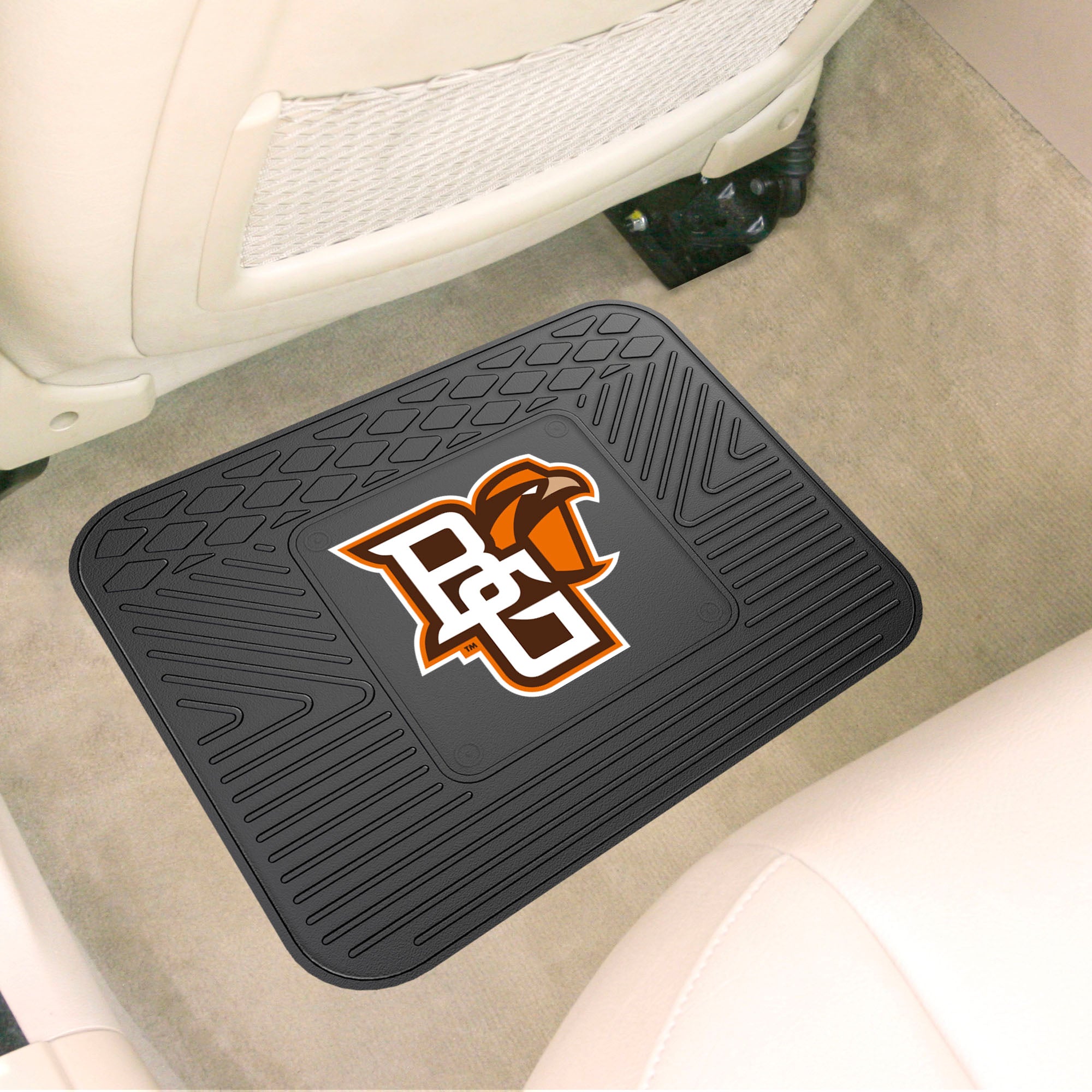 Fanmats Bowling Grün Falcons Rücksitz Auto Utility Matte - 14 "x 17"