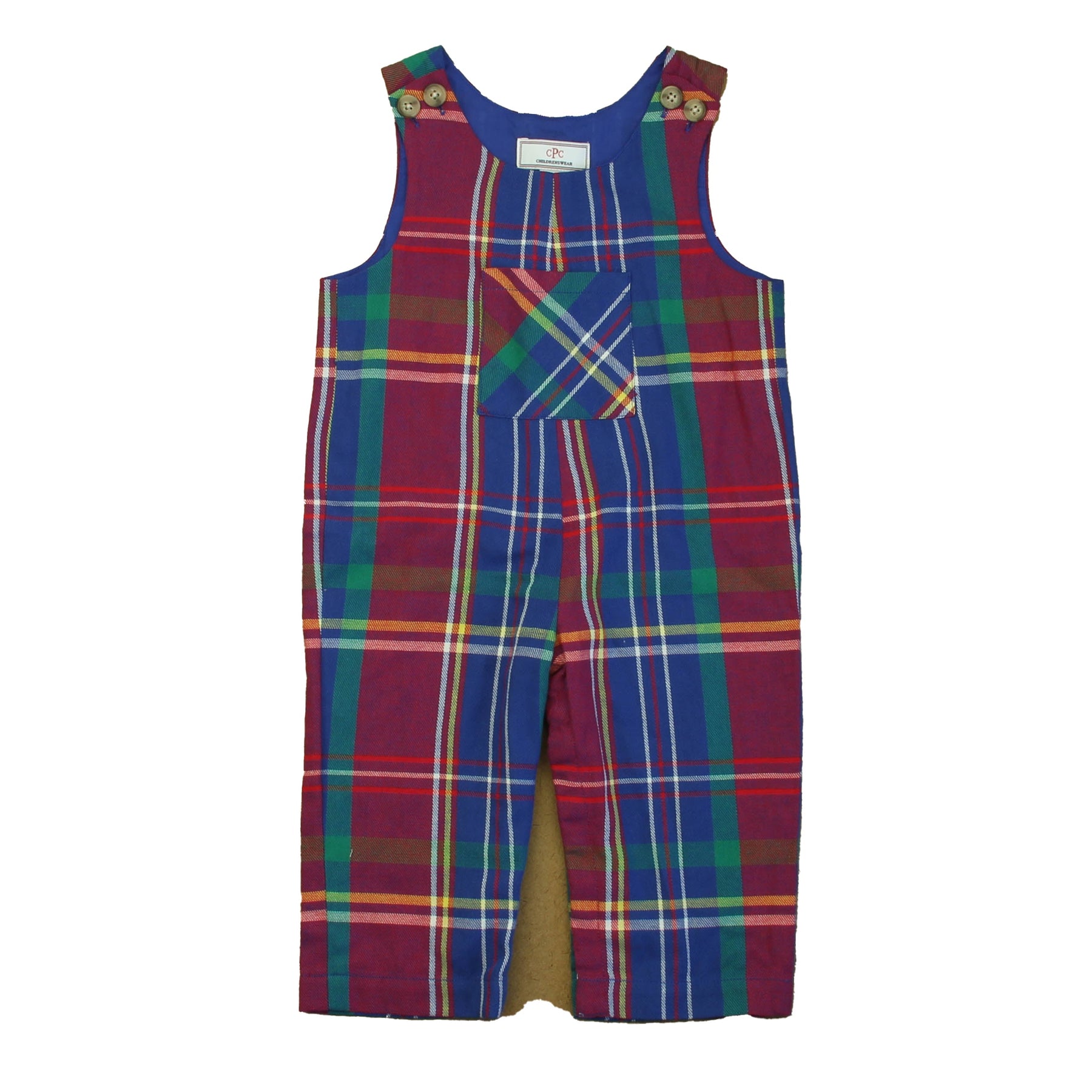 Classic Prep Jungen Adirondack kariert Strampler Größe: 9-12 Monate