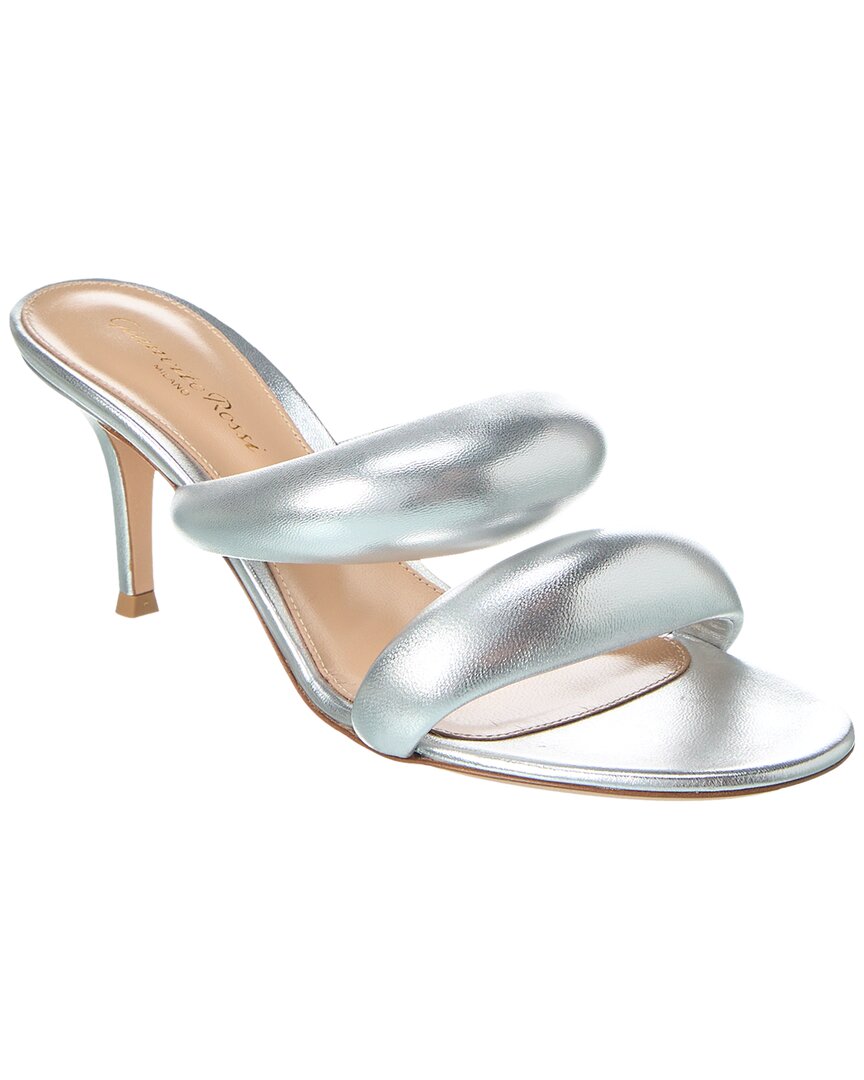 Gianvito Rossi Bijoux Slide 70 Ledersandale