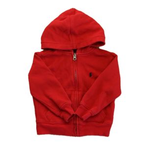 Ralph Lauren Jungen rot Hoodie 7805827416124