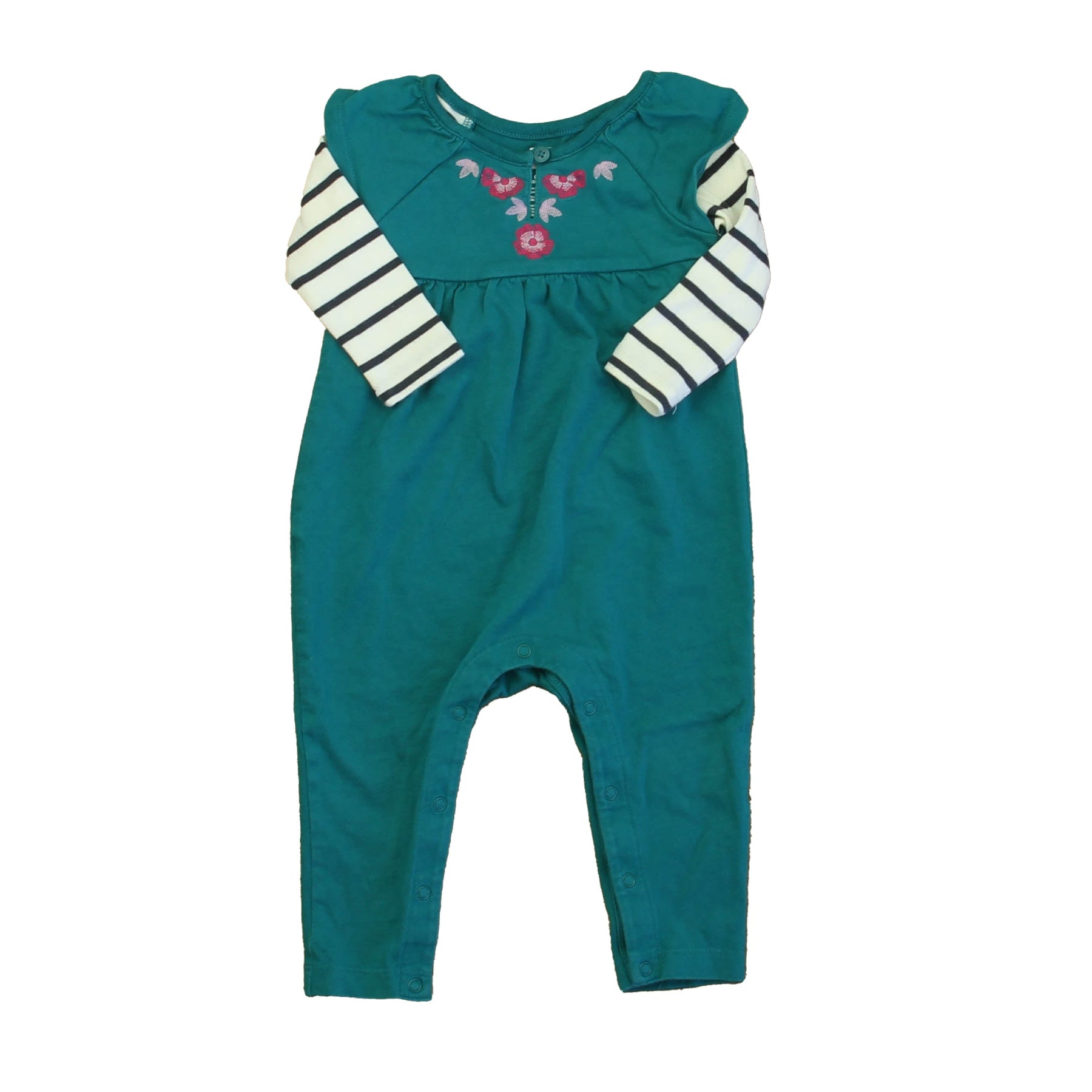 Tee Mädchen türkis lang Ärmel Outfit 7805827612732