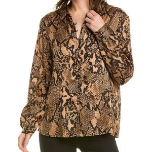 Donna karan Halsband Bluse