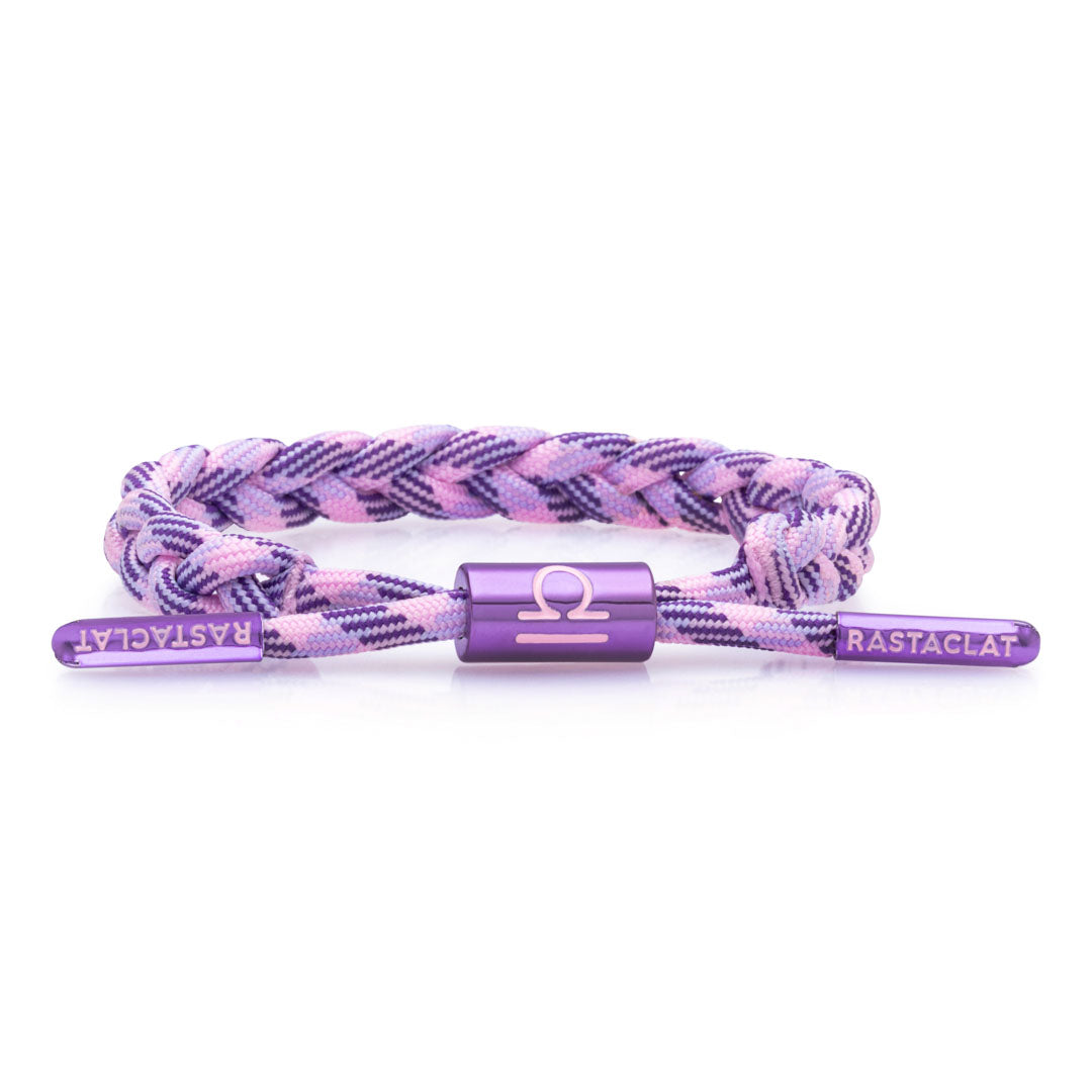 Rastaclat Original Hand geflochten Zodiac (Libra) verstellbares Armband