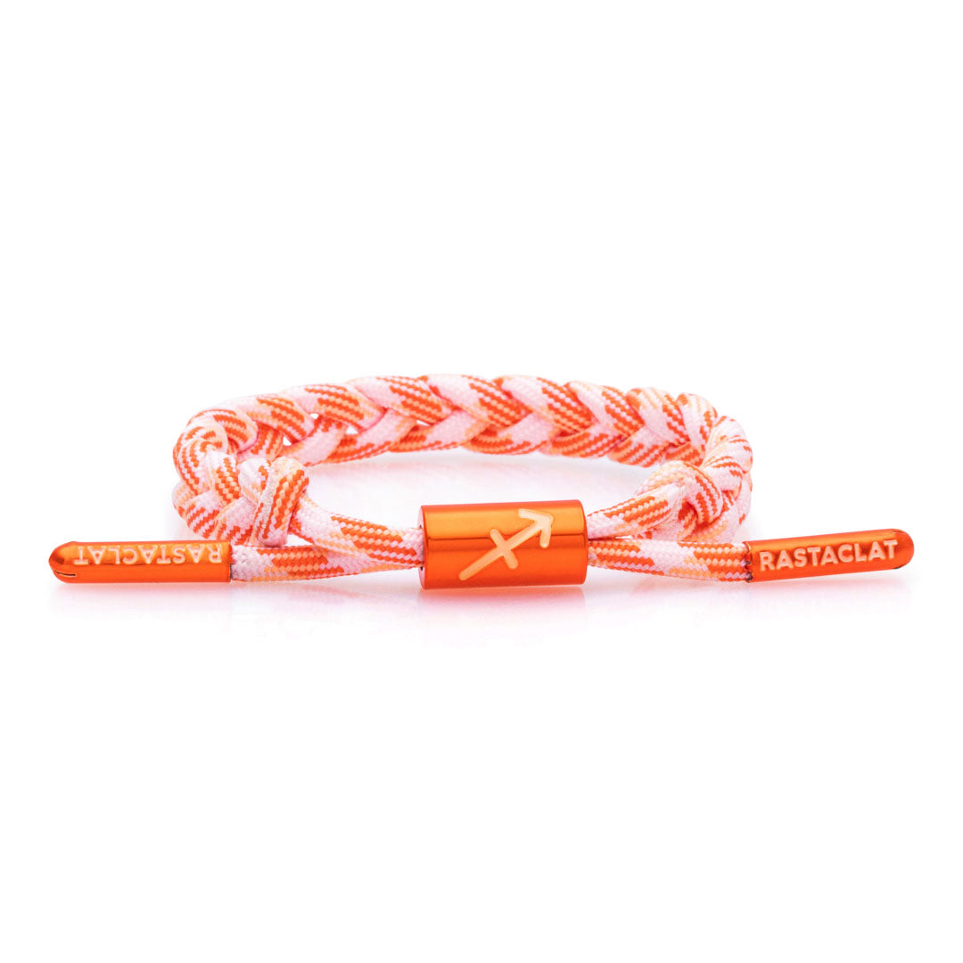 Rastaclat Original Hand geflochten Zodiac (Schütze) verstellbares Armband