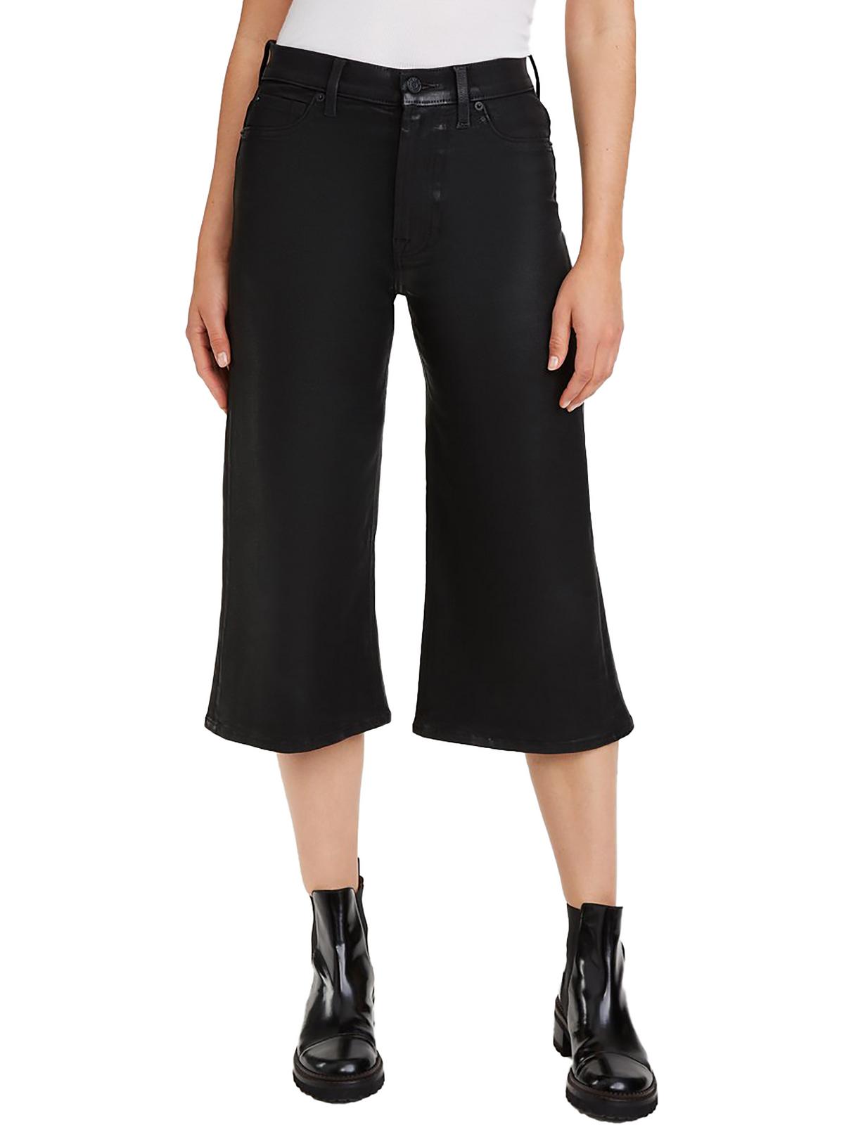 Diane von Furstenberg Coated Flare Jeans
