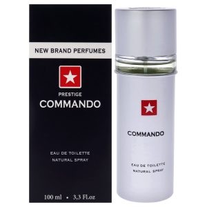 Commando von New Brand für Herren – 3,3 oz EDT-Spray