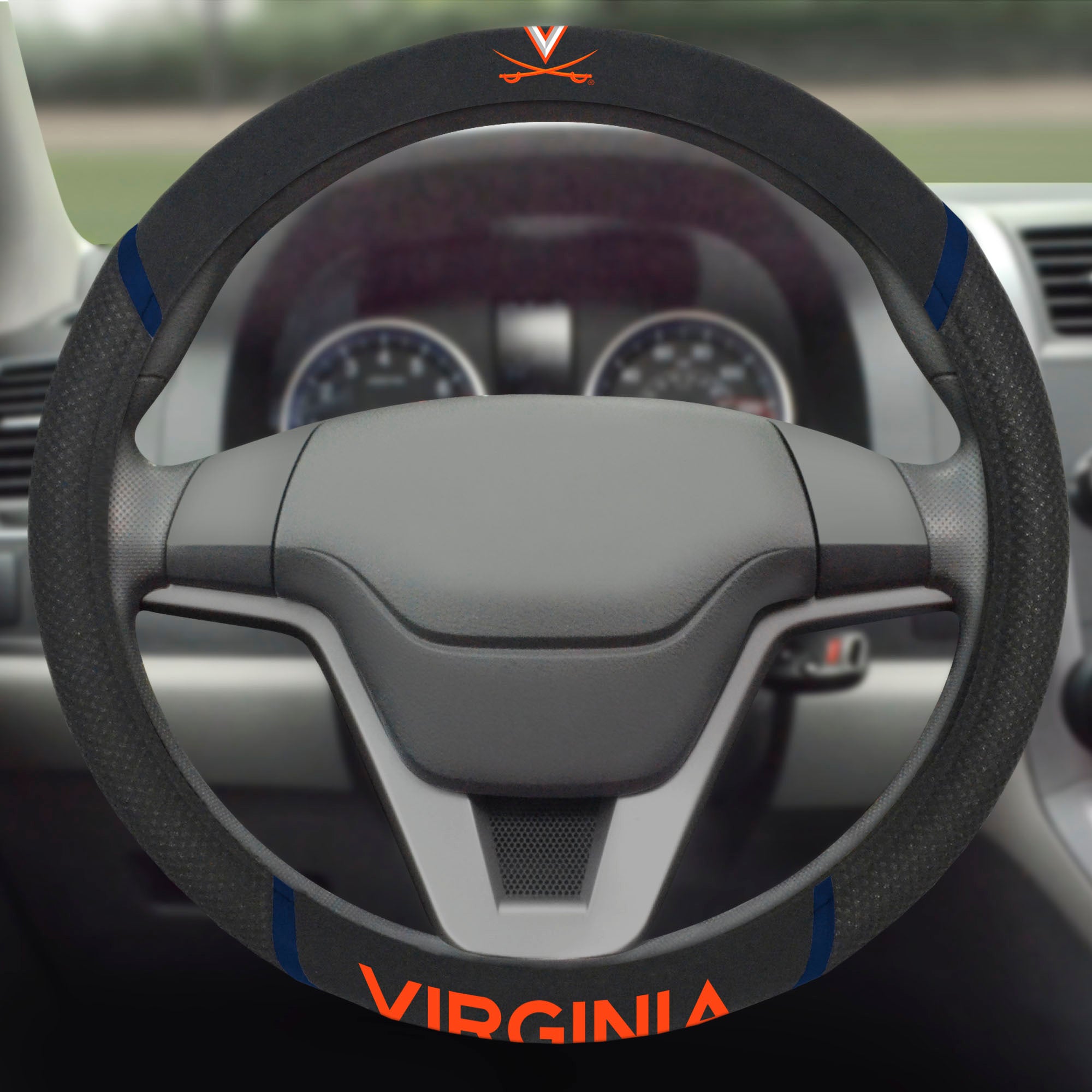 Fanmats Virginia Cavaliers gestickte Lenkradabdeckung