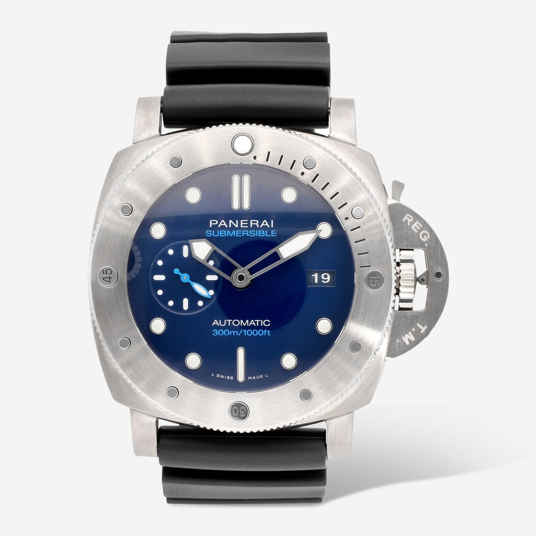 Panerai Luminor Submersible Bmg-Tech Blau Dial Automatische Herrenuhr Pam00692